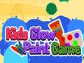 खेल Kids Glow Paint Game
