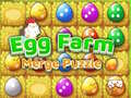 खेल Egg Farm Merge Puzzle
