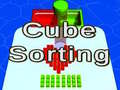 खेल Cube Sorting