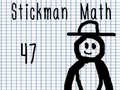 खेल Stickman Math