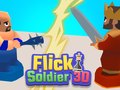 खेल Flick Soldier 3D