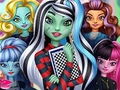 खेल Monster Girls High School Squad