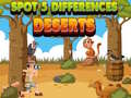 खेल Spot 5 Differences Deserts