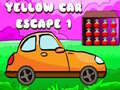 खेल Yellow Car Escape 1