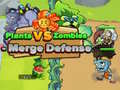 ગેમ Plants Vs Zombies - Merge Defense