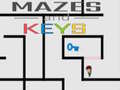 खेल Mazes and Keys