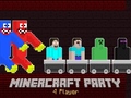 खेल MinerCraft Party 4 Player