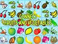 खेल Connect Fruits and Vegetables