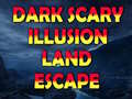 खेल Dark Scary Illusion Land Escape