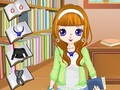 खेल Library Girl Dressup