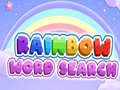 खेल Rainbow Word Search