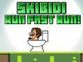 விளையாட்டு Skibidi Run Fast Run!