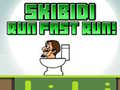 खेल Skibidi Run Fast Run!