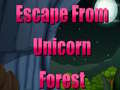 खेल Escape From Unicorn Forest