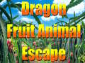 खेल Dragon Fruit Animal Escape