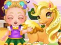 खेल Baby Cathy Ep35: Unicorn Care