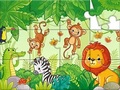 खेल Jigsaw Puzzle: Animals In The Jungle