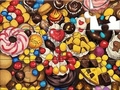 खेल Jigsaw Puzzle: Chocolates