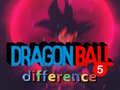 खेल Dragon Ball 5 Difference