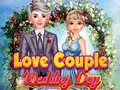 खेल Love Couple Wedding Day
