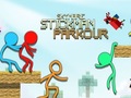 खेल Stickman Parkour Master