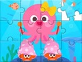 खेल Jigsaw Puzzle: Cute Octopus