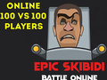 ಗೇಮ್ Epic Skibidi Battle Online