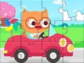 खेल Jigsaw Puzzle: Driving Car