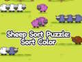 खेल Sheep Sort Puzzle: Sort Color