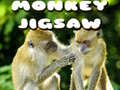ગેમ Monkey Jigsaw