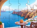 खेल Jigsaw Puzzle: Santorini