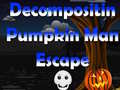 விளையாட்டு Decomposition Pumpkin Man Escape 