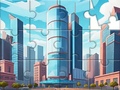 खेल Jigsaw Puzzle: City Buildings