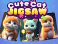 खेल Cute Cat Jigsaw