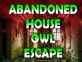 खेल Abandoned House Owl Escape