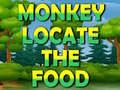 खेल Monkey Locate The Food