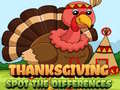 ಗೇಮ್ Thanksgiving Spot the Difference