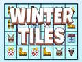 ગેમ Winter Tiles