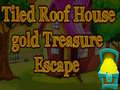 खेल Tiled Roof House Gold Treasure Escape