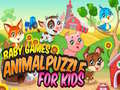 ಗೇಮ್ Baby Games Animal Puzzle for Kids