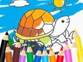 ಗೇಮ್ Coloring Book: Sunny Turtle