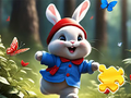ಗೇಮ್ Jigsaw Puzzle: Running Rabbit