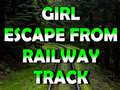 खेल Girl Escape From Railway Track