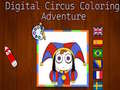 खेल Digital Circus Coloring Adventure