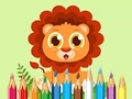 खेल Coloring Book: Baby Lion