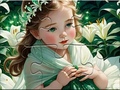 खेल Jigsaw Puzzle: Forest Baby Fairy