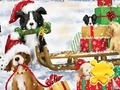 खेल Jigsaw Puzzle: Christmas Dogs