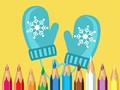 खेल Coloring Book: Cute Winter Clothes