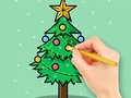 விளையாட்டு Coloring Book: Christmas Tree