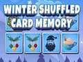 விளையாட்டு Winter Shuffled Card Memory